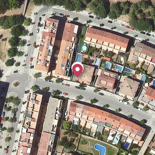 Foto aérea de la subasta en Sant Sadurni D'anoia