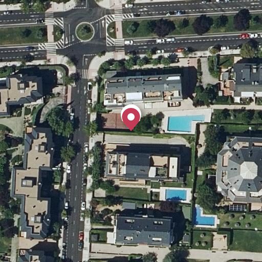 Foto aérea de la subasta en Majadahonda