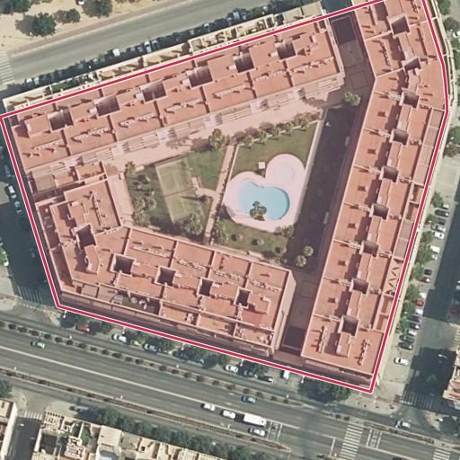Foto aérea de la subasta en Cordoba