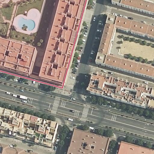 Foto aérea de la subasta en Cordoba