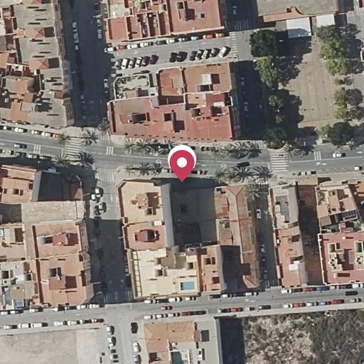Foto aérea de la subasta en Elche