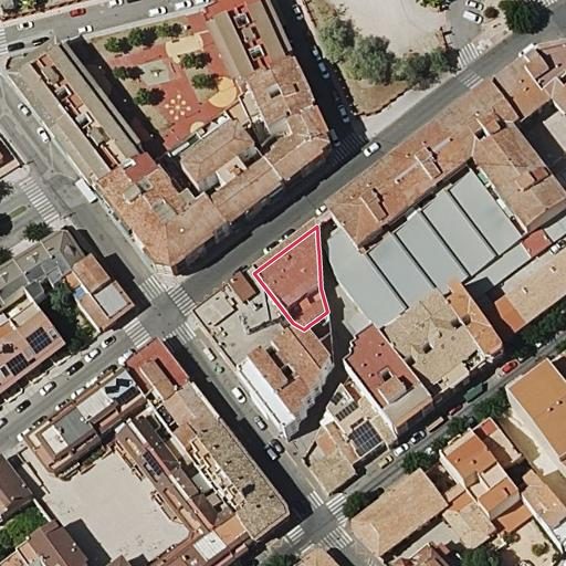 Foto aérea de la subasta en Ibi