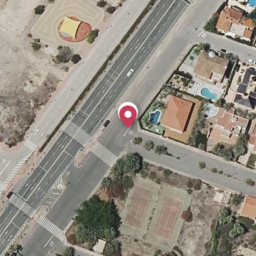 Foto aérea de la subasta en Torrevieja
