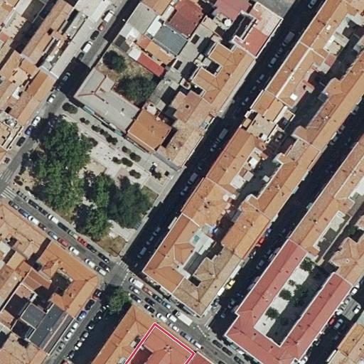 Foto aérea de la subasta en Madrid