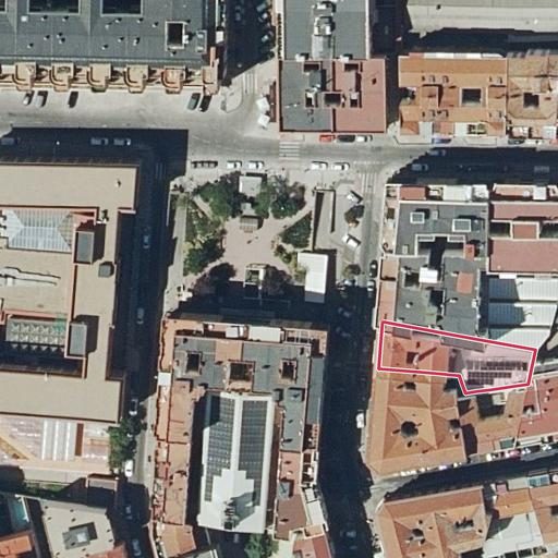 Foto aérea de la subasta en Madrid