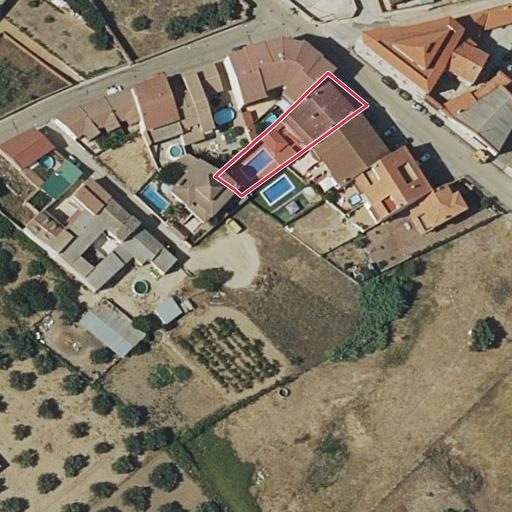 Foto aérea de la subasta en Escalona