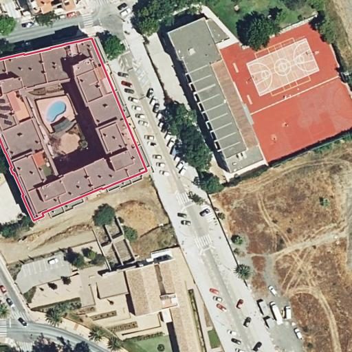 Foto aérea de la subasta en Marbella