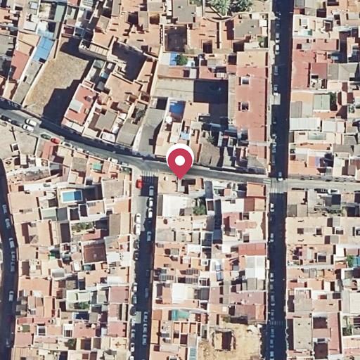 Foto aérea de la subasta en Dos Hermanas