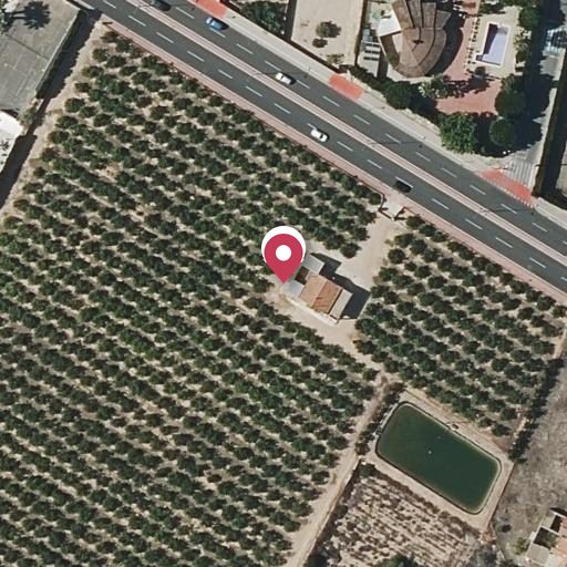 Foto aérea de la subasta en Santa Pola