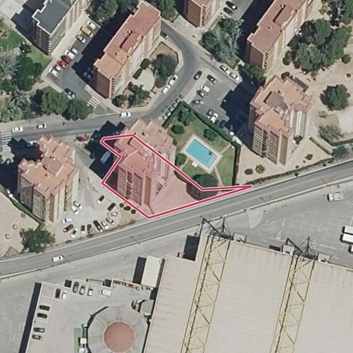 Foto aérea de la subasta en Paterna
